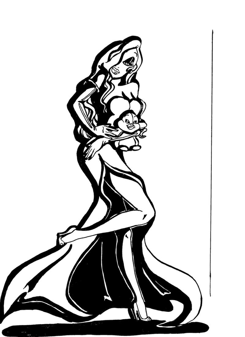 Jessica Rabbit Ink Jessica Rabbit Ink by KristineButterfly on DeviantArt