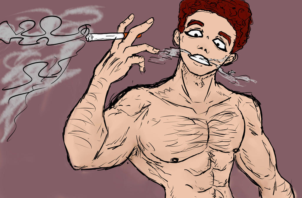 Fuma Sweating Fuma by jhonnysgonzalez on DeviantArt