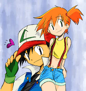 Ash and Misty