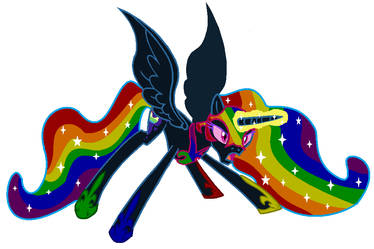 Mlp Nightmare Rainbow Dash