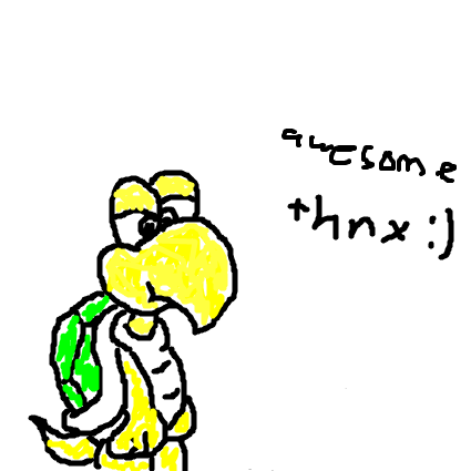 Koopa Troopa Doodle