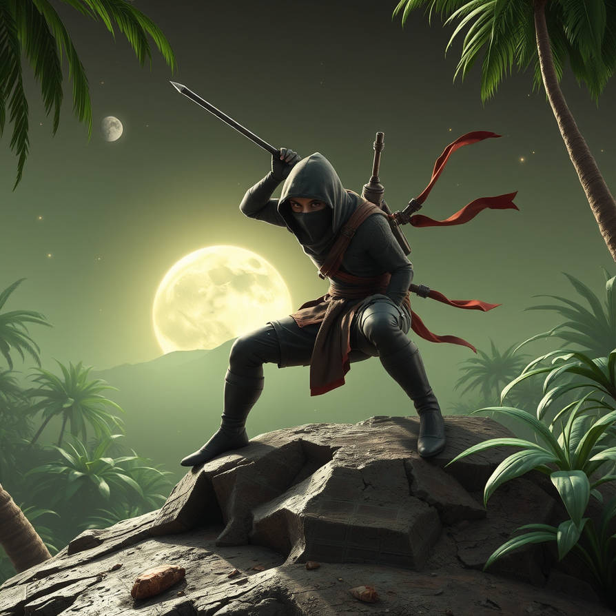 Foreign Ninja Ninja On Foreign Planet, Jungle Setting Predator H by wengai on DeviantArt