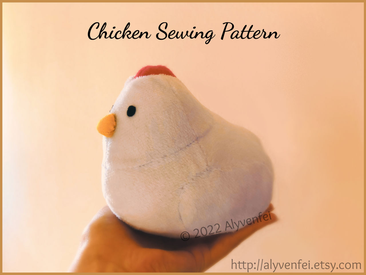Chicken Plushie Sewing Pattern (PDF, SVG) - Sunset by Alyvenfei on DeviantArt chicken-plushie-sewing-pattern-pdf-svg-sunset-by-alyvenfei-on-deviantart