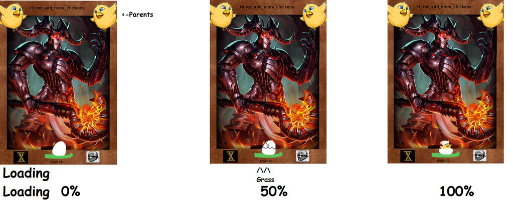 Chicking hacking (Loading frame) FOR SMITE by Tobi5797 on DeviantArt