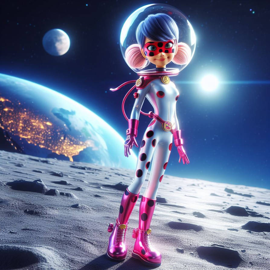 Ladybug Mars Ladybug in Space 4 by AIStarFan14 on DeviantArt