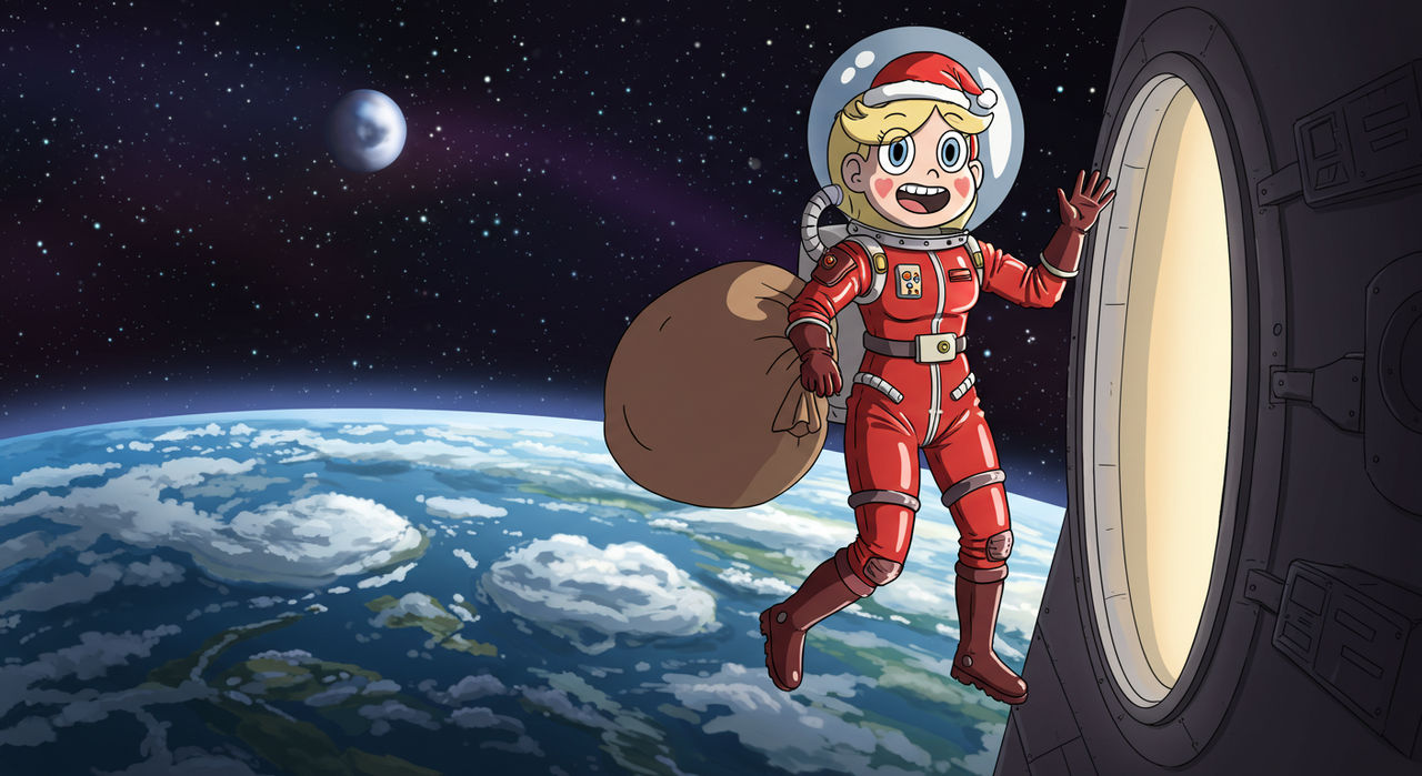 Spave Santa Star Butterfly Space Santa 1 by AIStarFan14 on DeviantArt