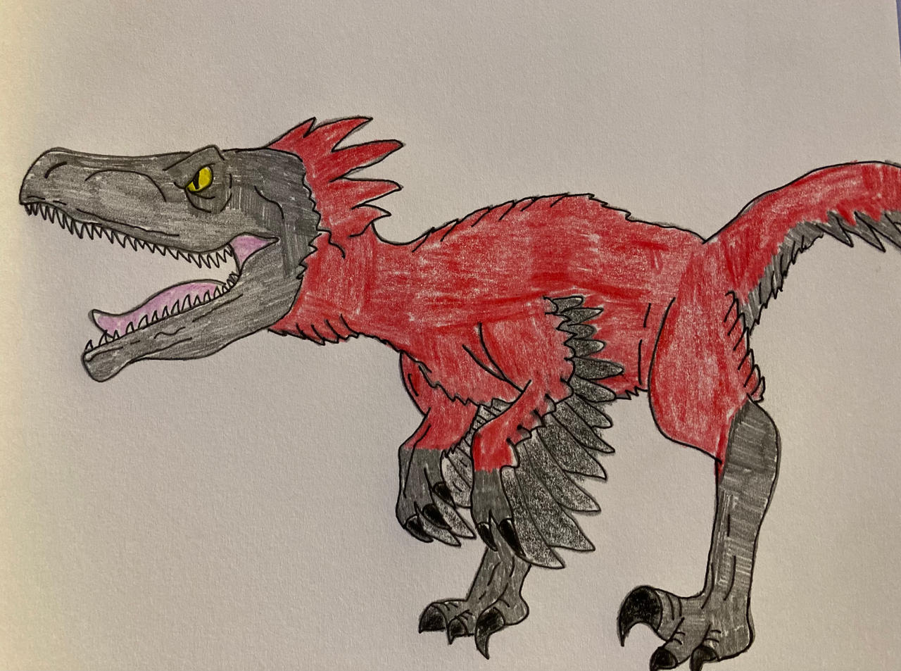 The Pyroraptor by drawasaurus04 on DeviantArt