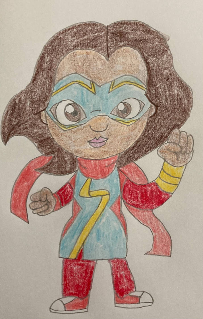 Ms Marvel Kamala Khan by drawasaurus04 on DeviantArt