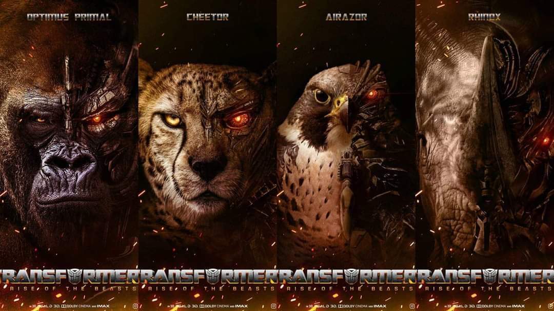 Transformers Animal Ric Transformers Rise of the Beast poster by drawasaurus04 on DeviantArt