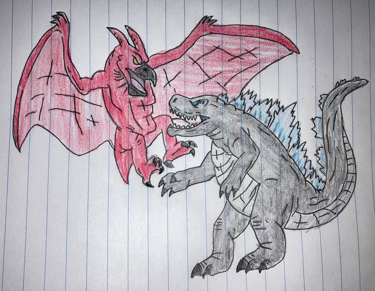 Rodan Drawimg Godzilla vs Rodan part two by drawasaurus04 on DeviantArt