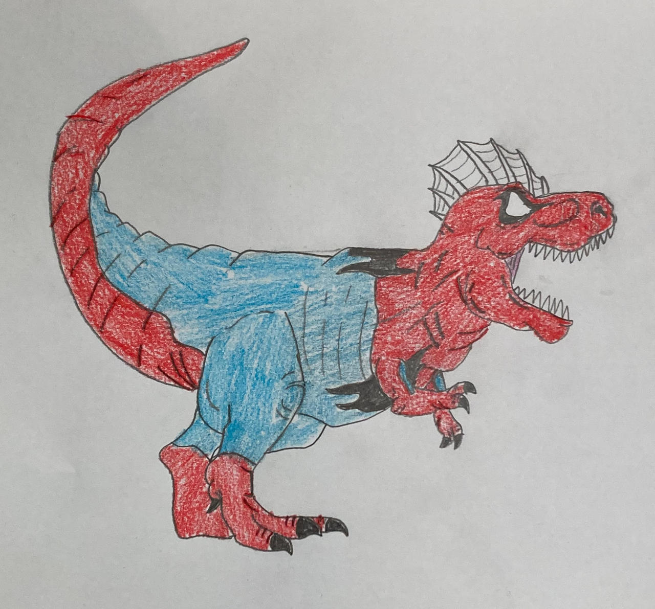 Spider Rex Across the Spider-Verse by drawasaurus04 on DeviantArt