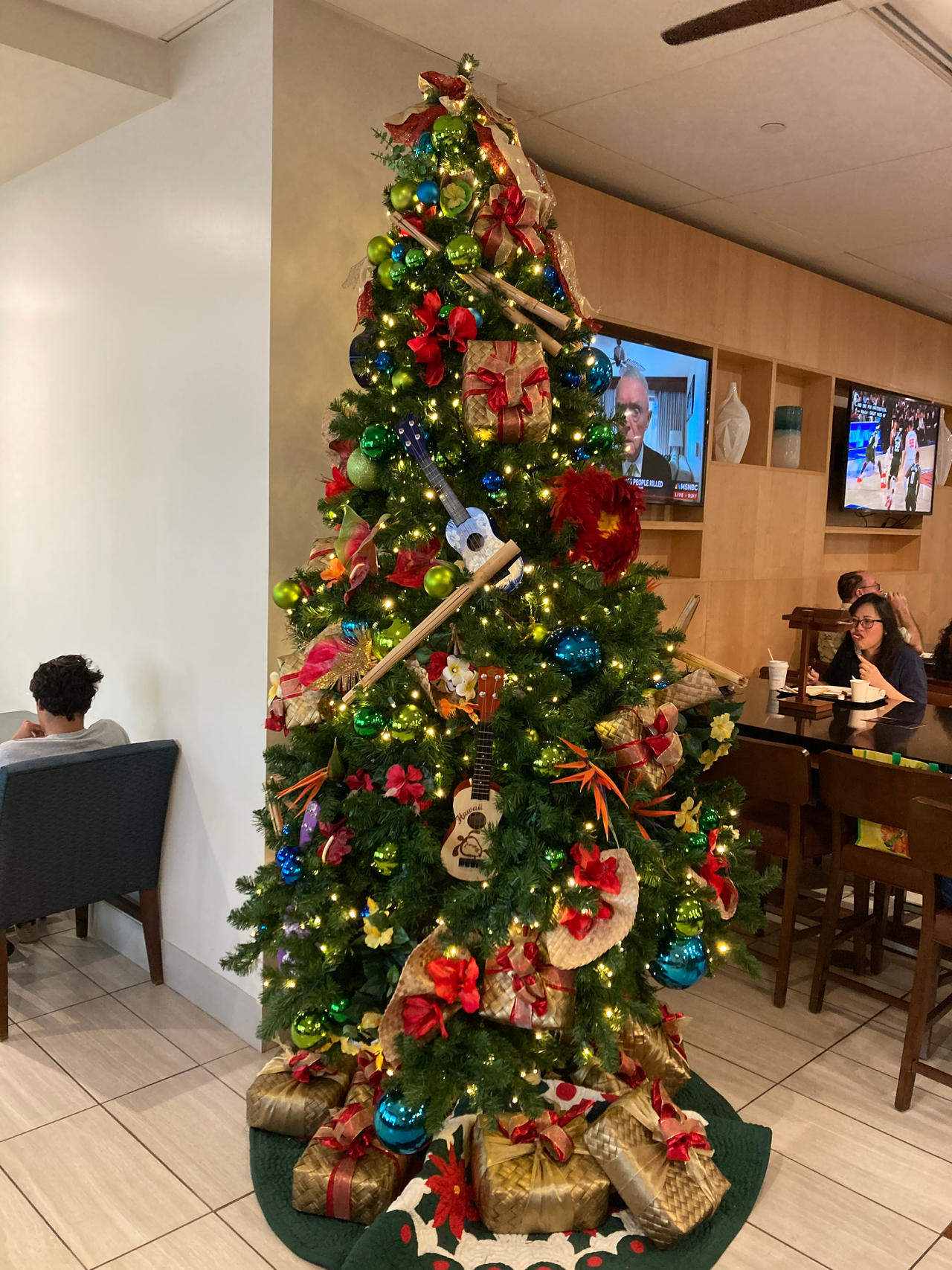 Merry Christmas Hawaiian style by drawasaurus04 on DeviantArt