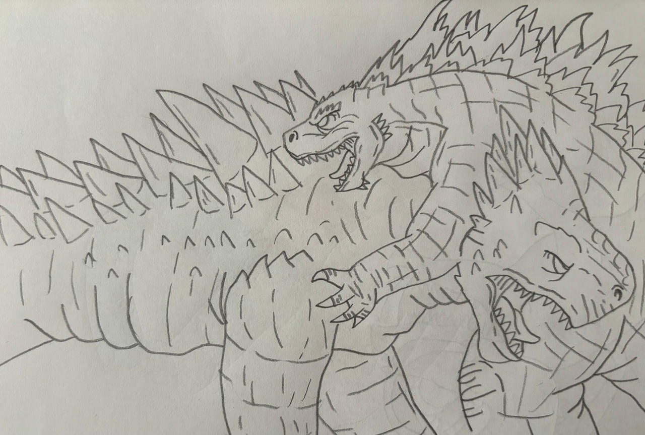 Godzilla Getting Rizzed With Shimo Shimo ramps into Godzilla part one by drawasaurus04 on DeviantArt