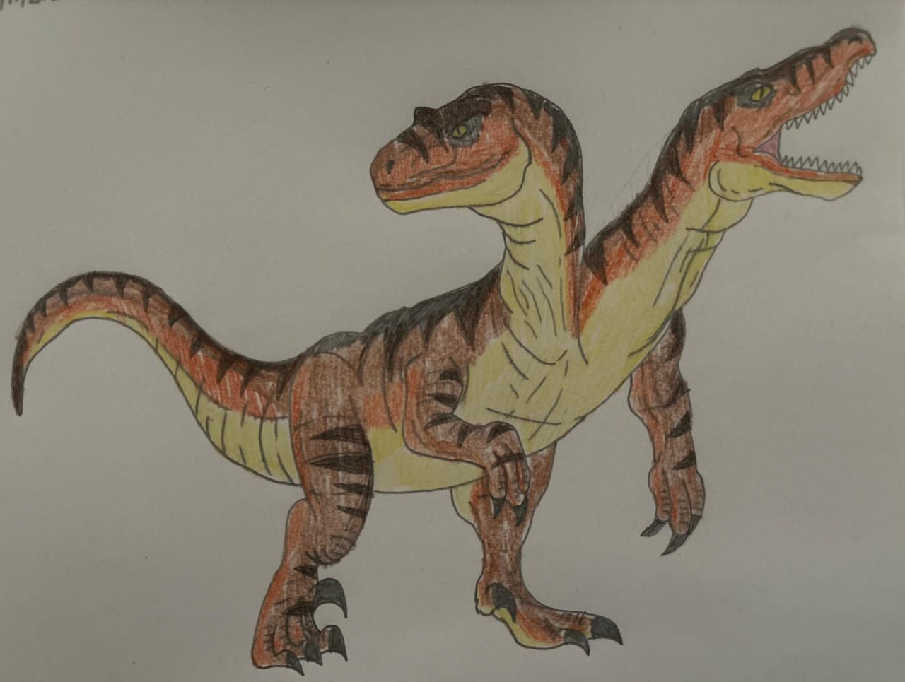 Two Headed Velociraptor | Jurassic World Rebirth by drawasaurus04 on ...