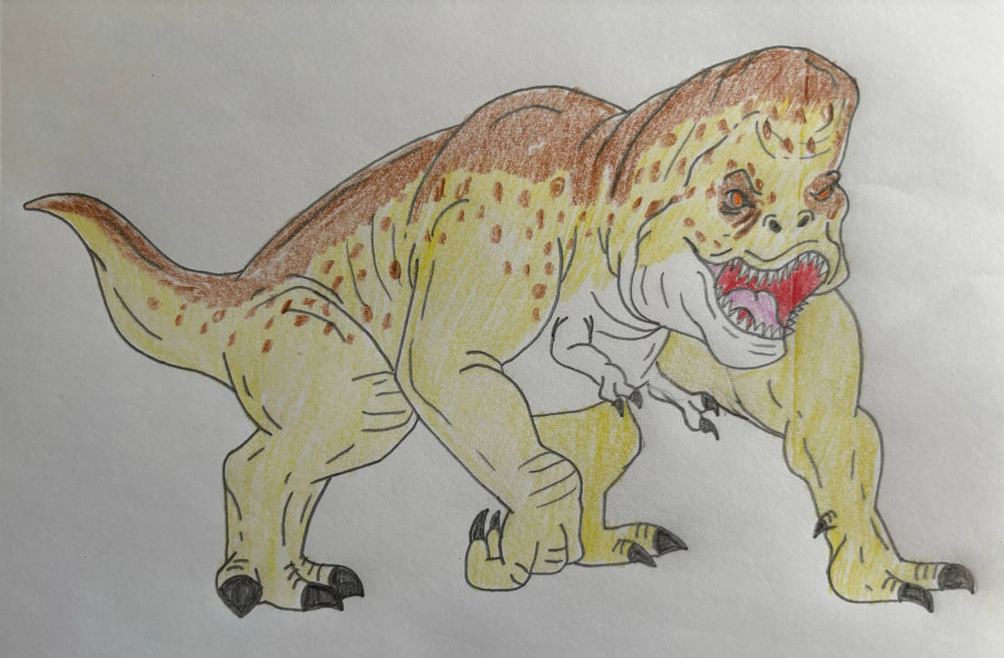 The Distortus Rex | Jurassic World: Rebirth by drawasaurus04 on DeviantArt