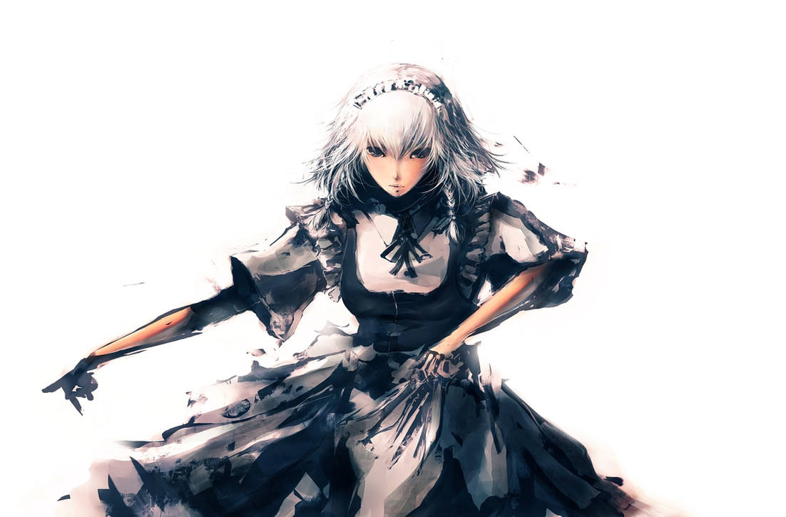 Sakuya By Iorinn On Deviantart Sakuya By Iorinn On Deviantart