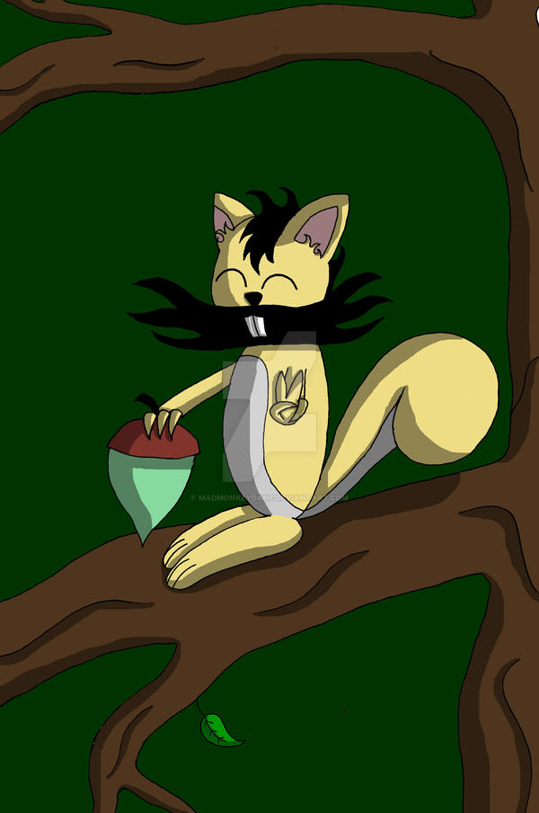 Deviantart Risumon Squirrel risu-poster design by MadMonkeyDane on DeviantArt