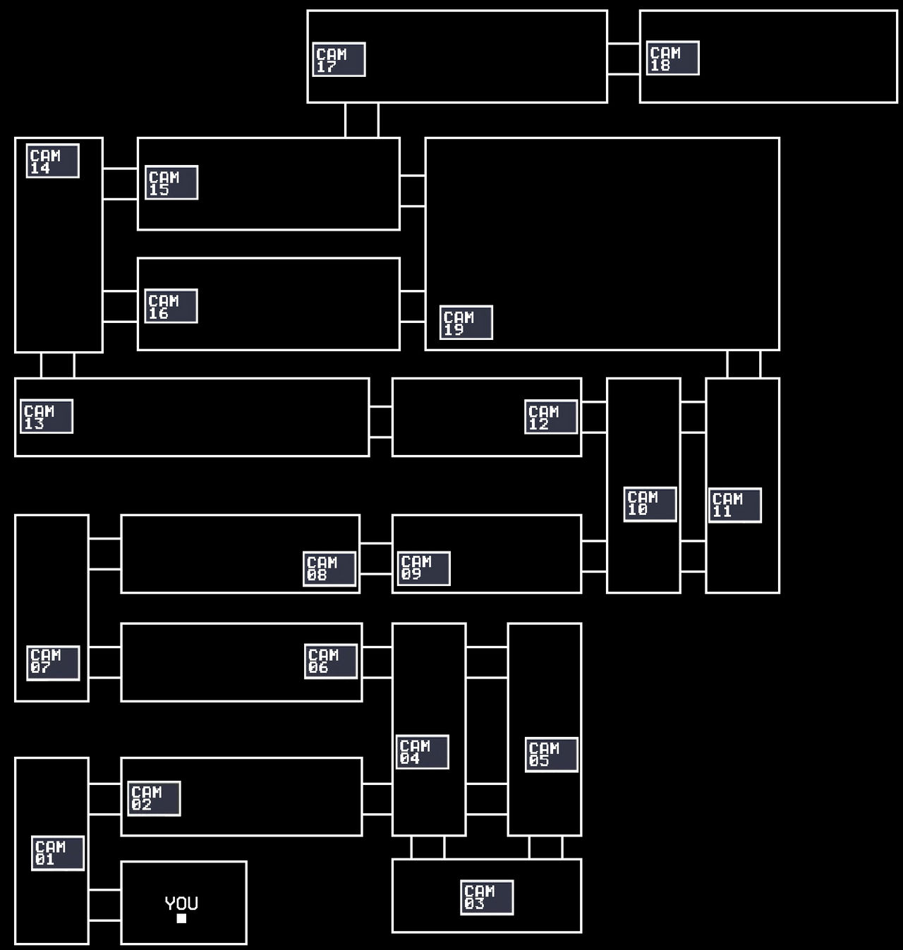 Five Nights At Freddy's 2 Cameras Maps by slendytubbies2d on DeviantArt