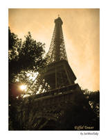 Eiffel Tower - sepia