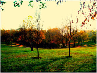 Path around the lake