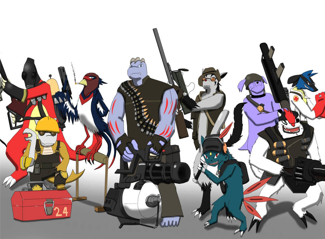Pokemon Fortress 2 by DragonGirl46