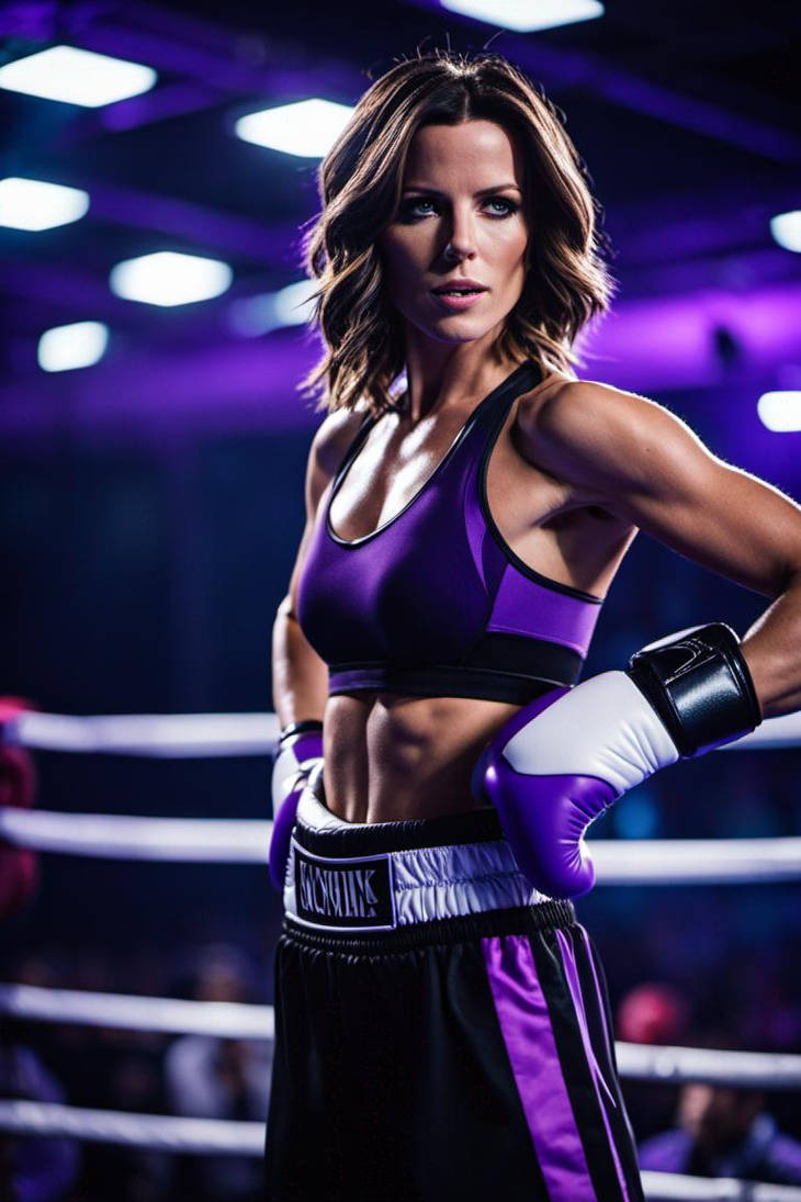 DreamUp Creation - Kate Beckinsale as a boxer by A3g158 on DeviantArt