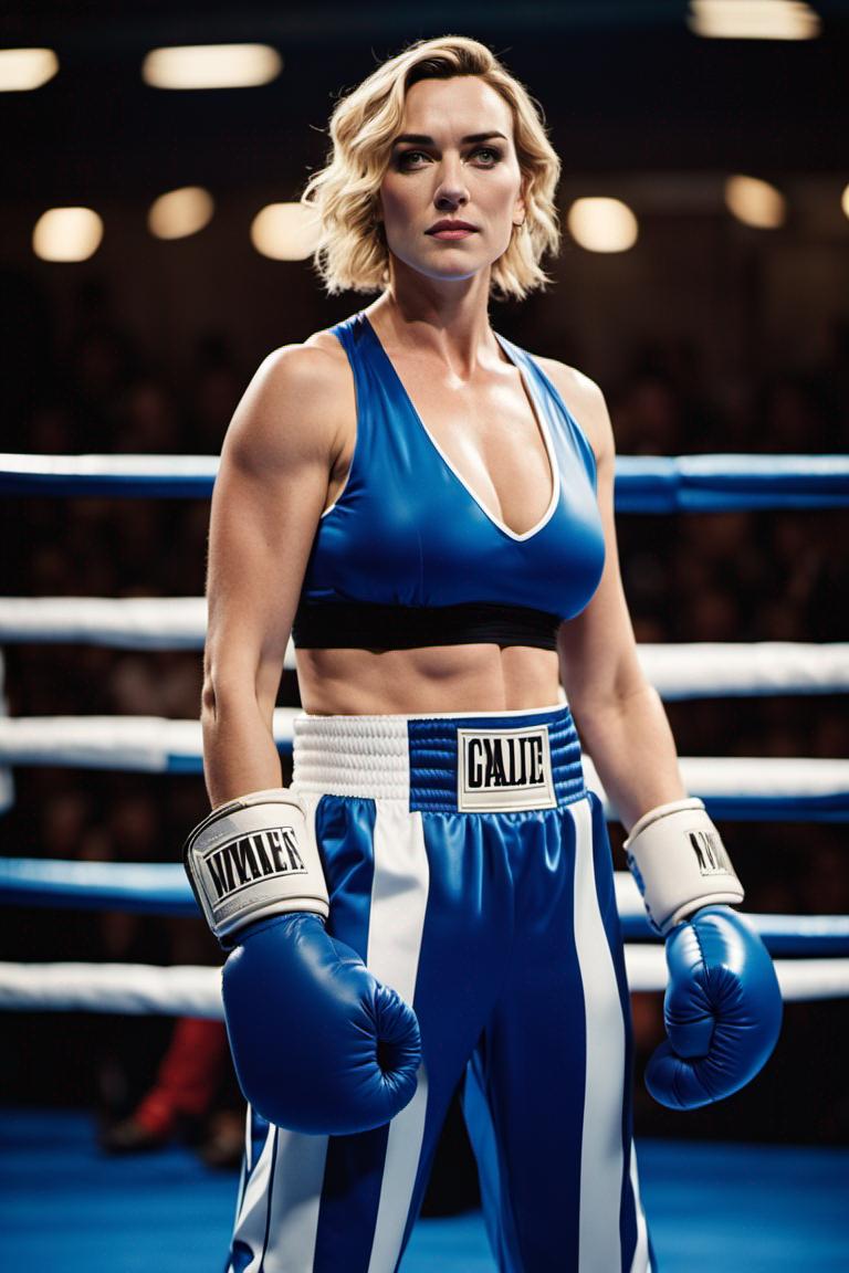 DreamUp Creation - Kate Winslet as a boxer by A3g158 on DeviantArt