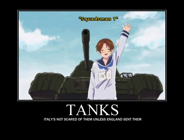 Italy Tanks MotivationalPoster