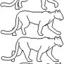 Outline Sprites for a Cat