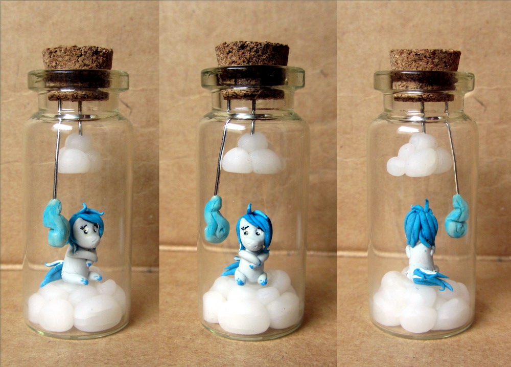 OC Will O' Wisp Bottle Commission