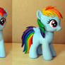 Rainbow Dash filly custom