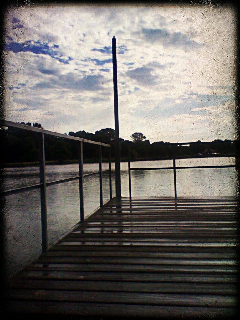 Rain on Dock