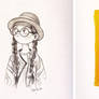 gouache girl