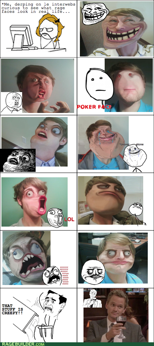 Rage Face Real Life