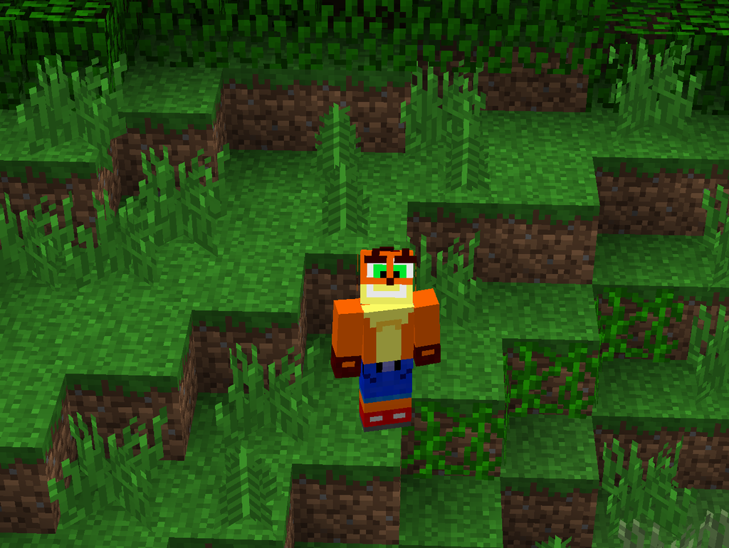 Crash Bandicoot My Minecraft Skin By Berky98 On Deviantart Crash Bandicoot My Minecraft Skin By Berky98 On Deviantart