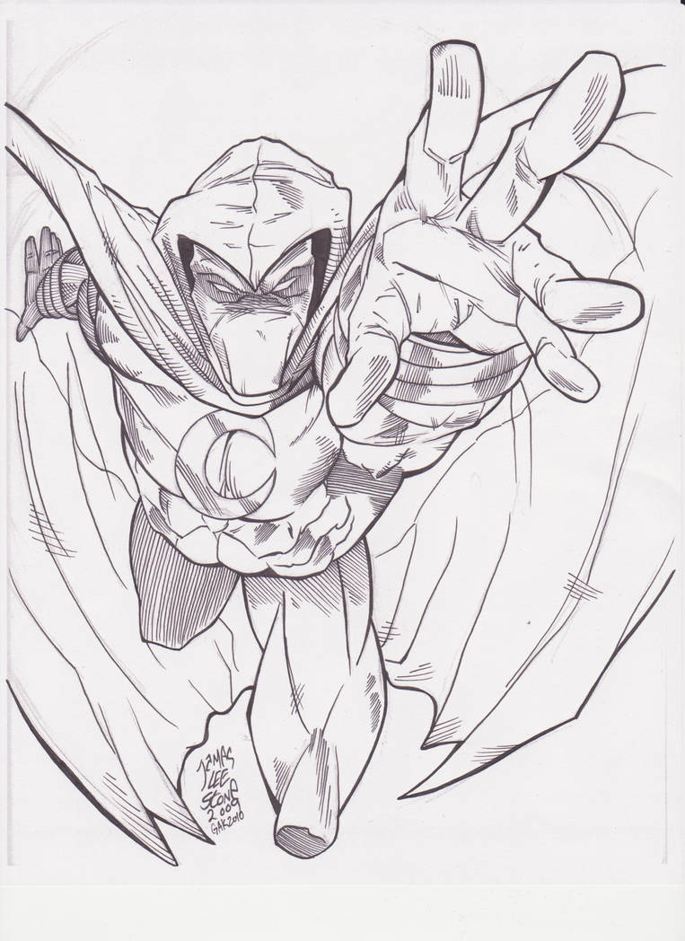 Moon Knight Inks Moon Knight Inks by thegakrules on DeviantArt