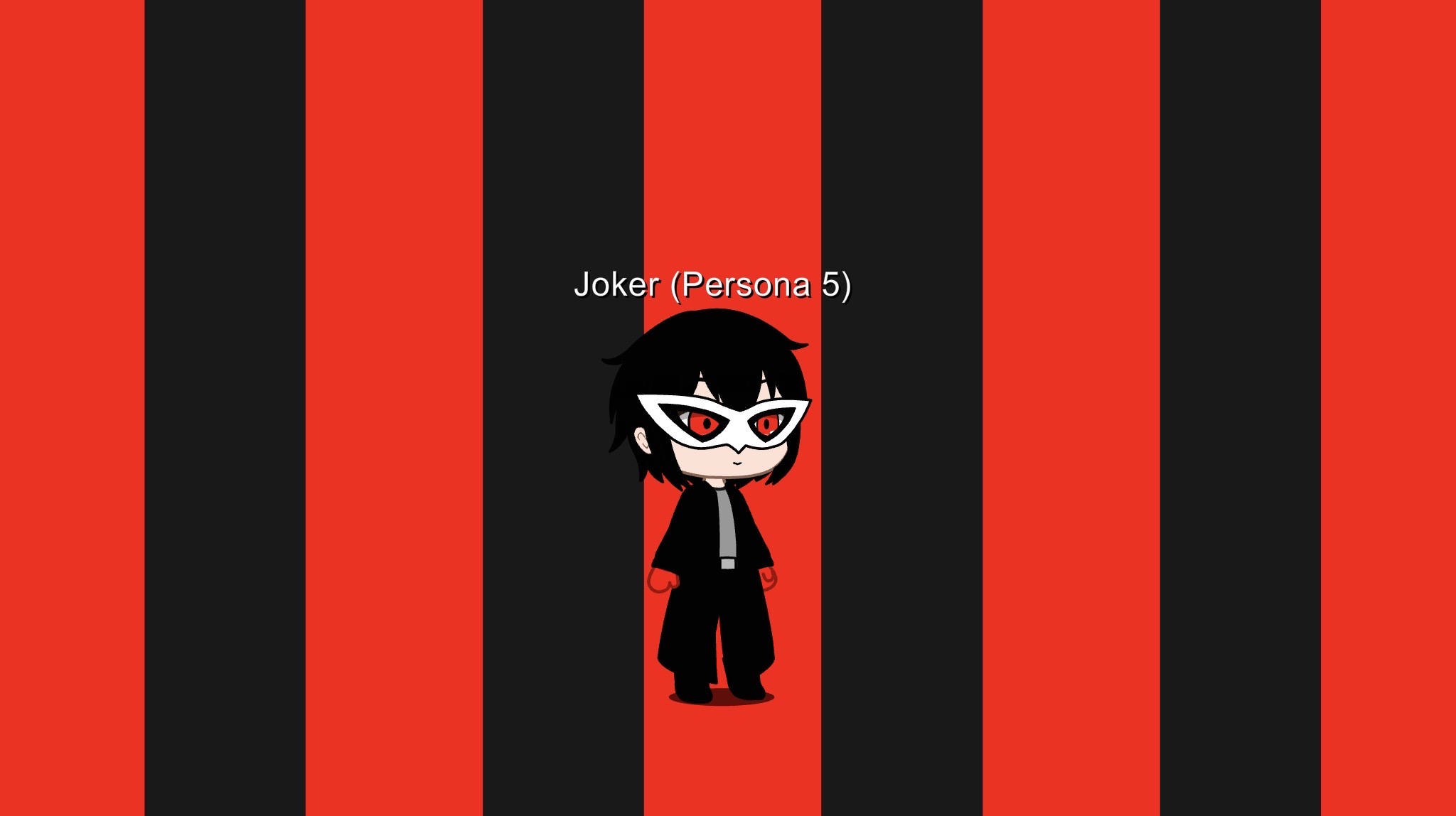 Joker (Persona 5) In Gacha Club by colecurcio on DeviantArt