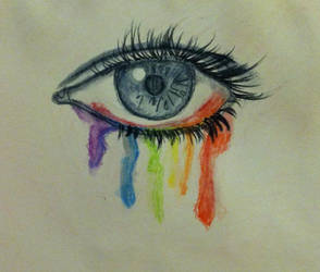 Rainbow eye