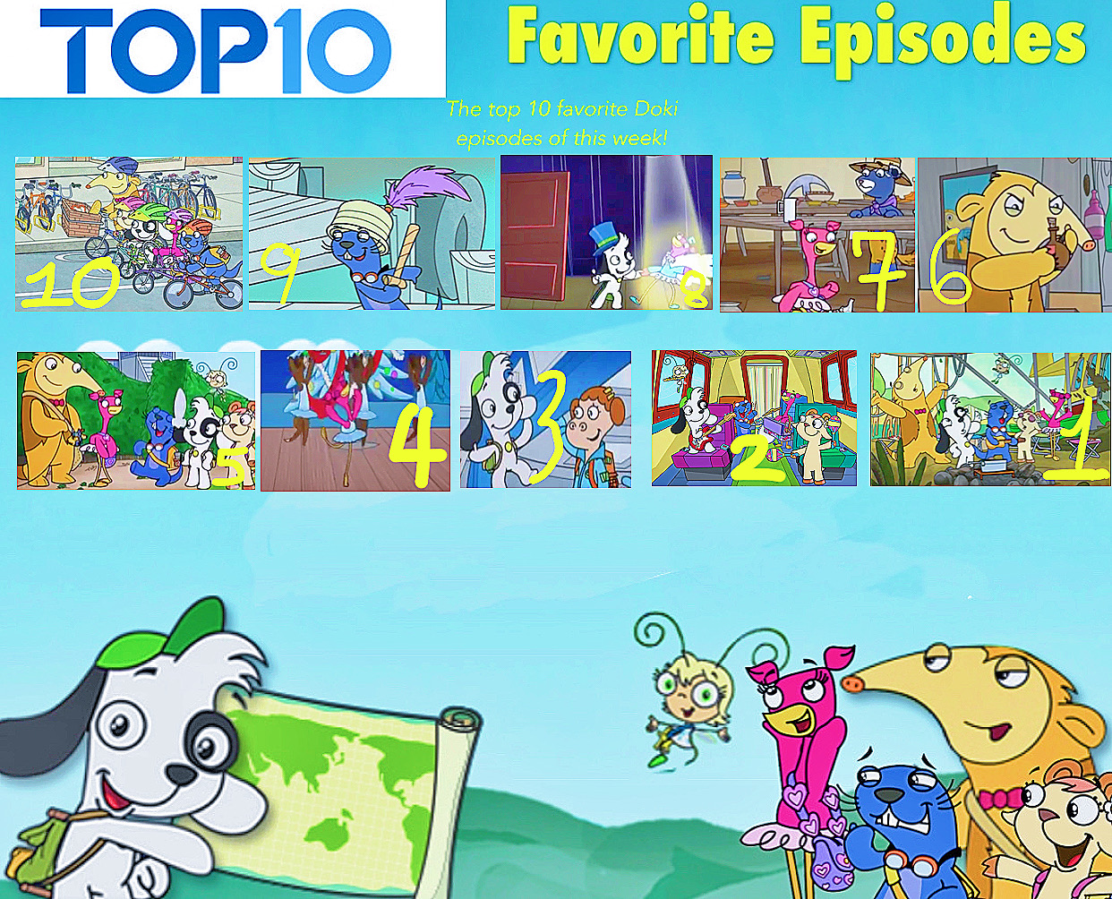 Every Doki Top 10 Favorite Doki Episodes! by smochdar on DeviantArt
