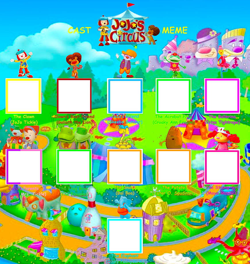 Make Your Own JoJo's Circus Cast Meme by smochdar on DeviantArt