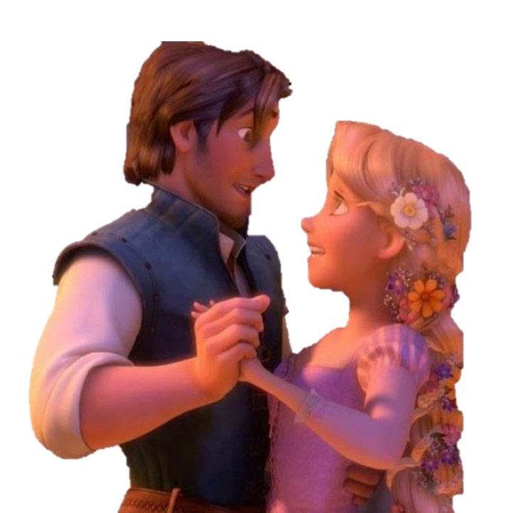 Tangled - Rapunzel and Flynn Rider Transparent by smochdar on DeviantArt