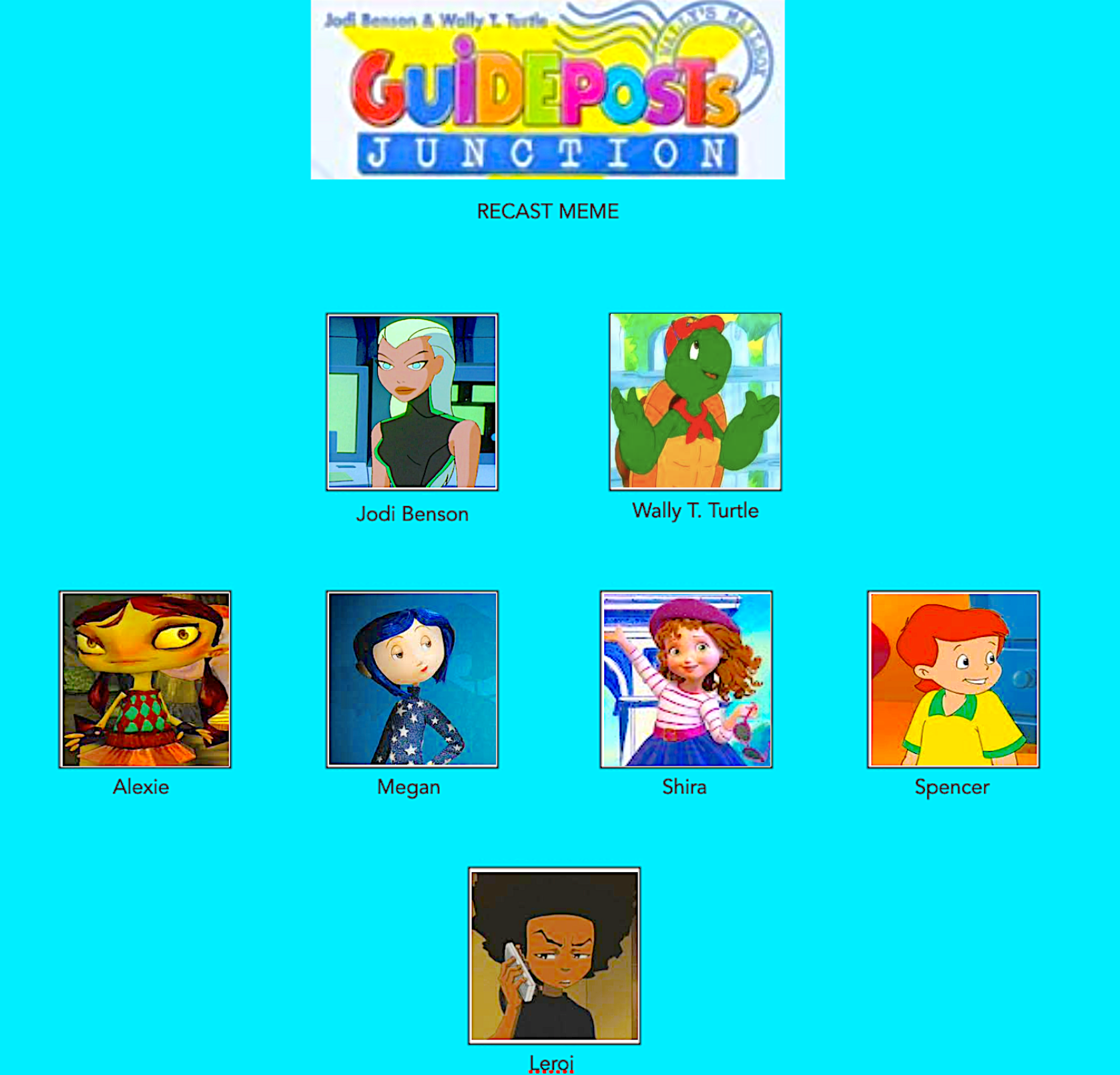 Guideposts Junction (TP) - Cast Meme (FR) by smochdar on DeviantArt