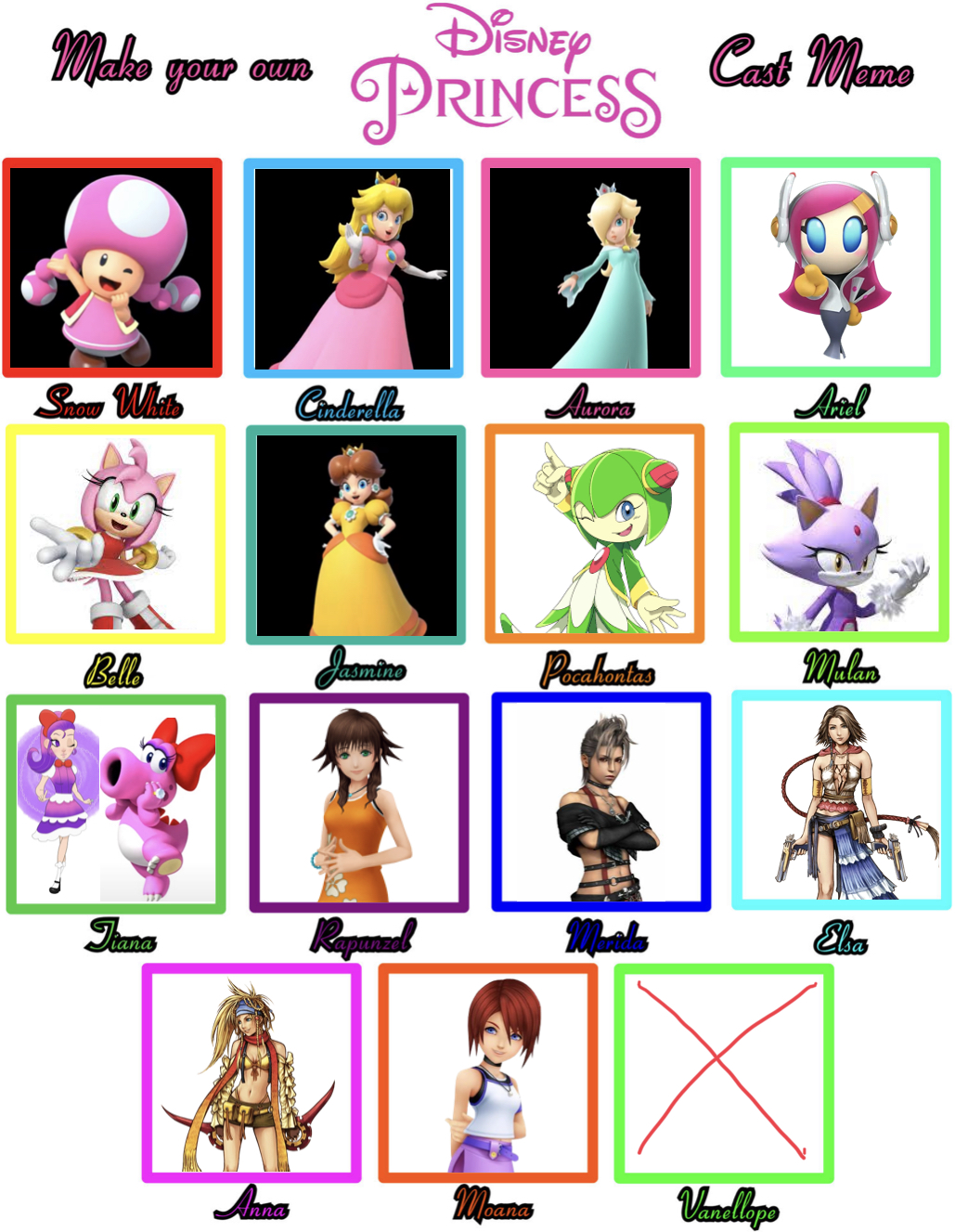 Disney Princess (video game), Wiki Disney Princesas
