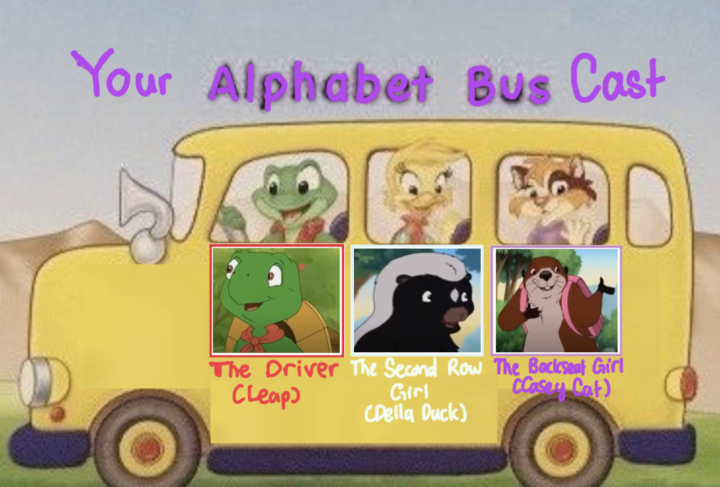 LeapTurtle Alphabet Bus by smochdar on DeviantArt