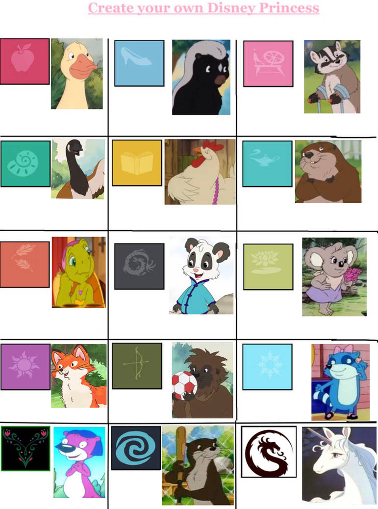 Disney Princess (Female Animal Characters) by smochdar on DeviantArt