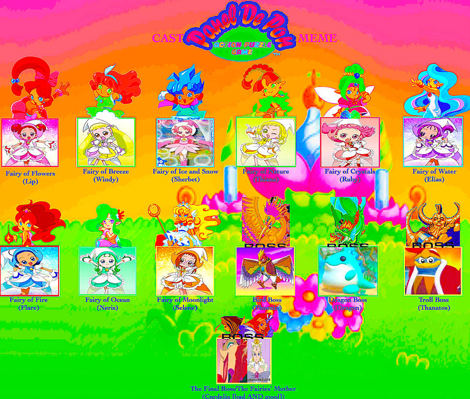 Panel de Pon (TP) - Cast Meme (FR) by smochdar on DeviantArt