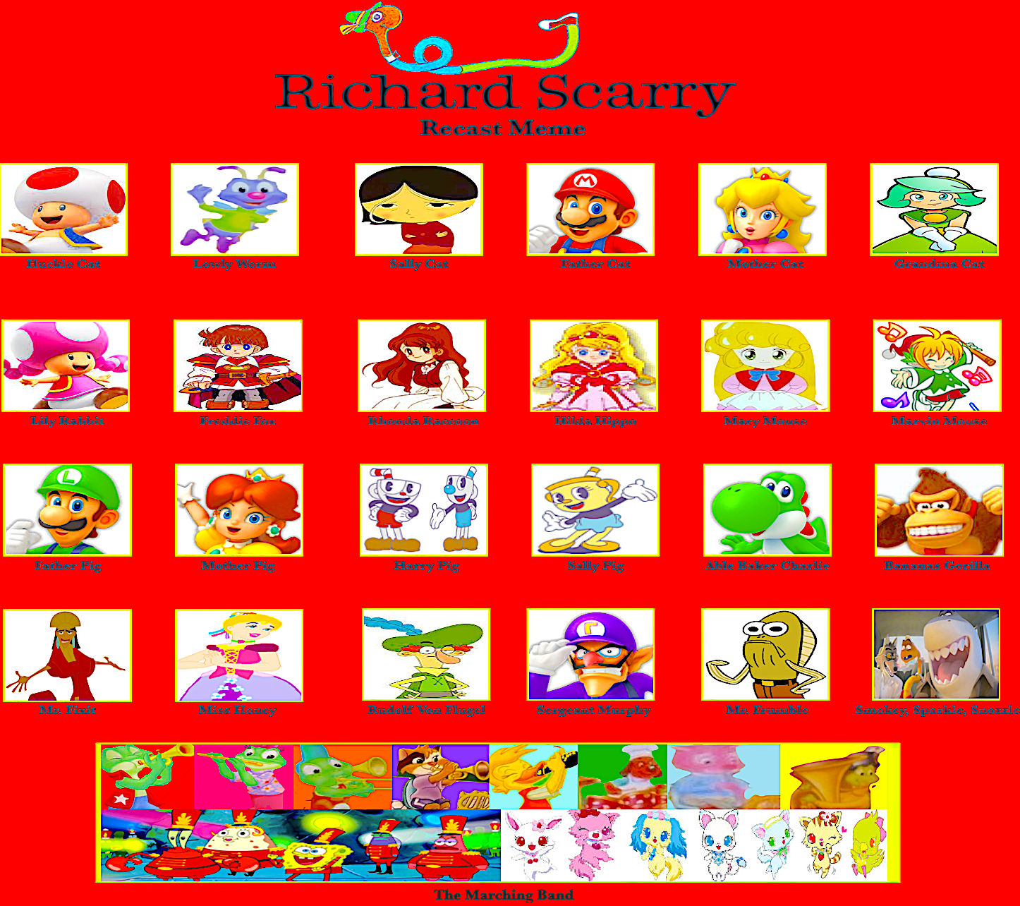 Richard Scarry (TP) - Cast Meme by smochdar on DeviantArt