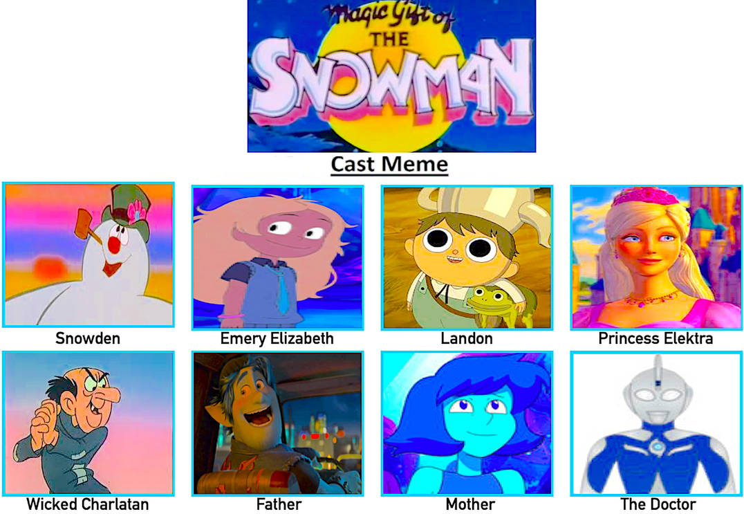 Magic Gift of the Snowman (TP) - Cast Meme (FR) by smochdar on DeviantArt