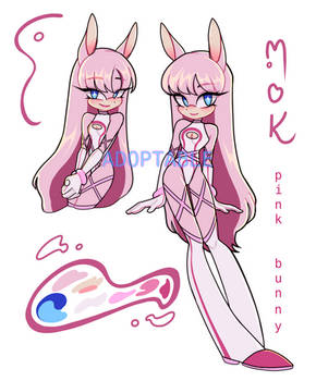 Adopt | Pink bunny| CLOSED