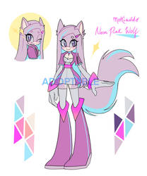 Adopt |NEON PINK WOLF| CLOSED